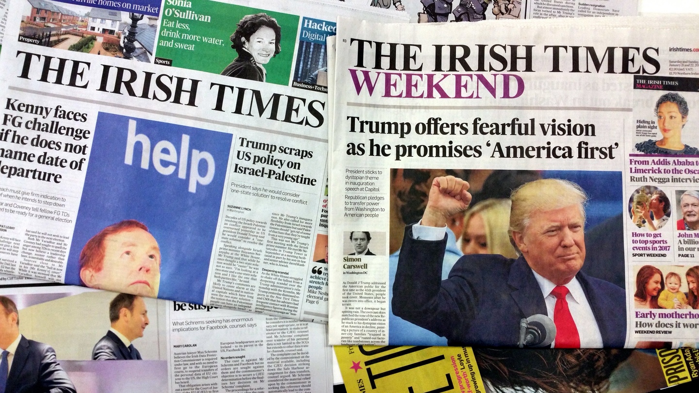Newspaper of the Year Sponsored by the Irish Times Oxygen.ie